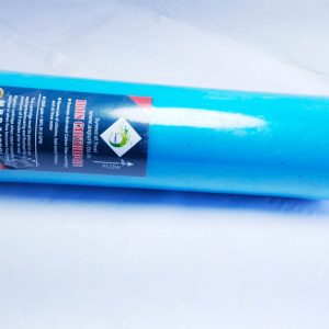 What chemical removes iron? Home water treatment for high levels of iron often uses chlorine or some other oxidant such as hydrogen peroxide. A chlorine solution is injected with a chemical feed pump ahead of a sand filter. Soluble iron and manganese begin to settle out almost immediately after contact with the chlorine solution.